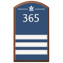 3-SLOT ROOM NUMBER SIGN