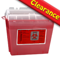Clearance! Sharps Containers