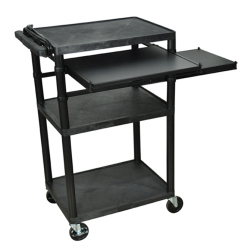 AV CART W/ 3 SHLVES, ELECTRIC