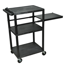 AV CART W/ 3 SHLVES, ELECTRIC