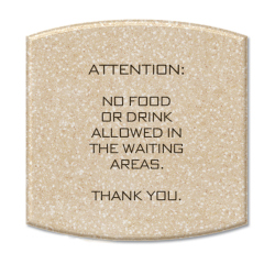 10-LINE INFORMATIONAL SIGN