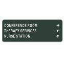 5.5" X 15" 3-LINE DIRECTIONAL