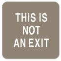5.5"X5.5" GENERAL SIGN