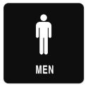 8" X 8" MEN W/ SYMBOL &