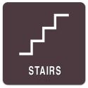 8" X 8" STAIRS W/ SYMBOL