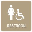 8" X 8" RESTROOM W/ F/ISA