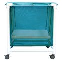 12 BU PVC LAUNDRY CART