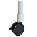 3" TWIN WHEEL CASTER