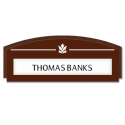 3.5" X 9" NAMEPLATE SIGN