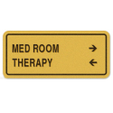 4" X 9" DIRECTIONAL SIGN