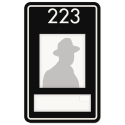 9.5" X 6" 1 SLOT PICTURE SIGN