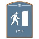 9.375" X6.75" EXIT W/ MAN/DOOR