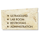 7" X 11.75" 4-LINE DIRECTIONAL