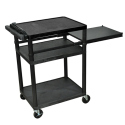 AV CART W/ 3 SHLVES, ELECTRIC