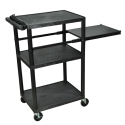 AV CART W/ 3 SHLVES, ELECTRIC