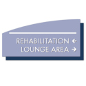 5.75" X 11.5" DIRECTIONAL SIGN